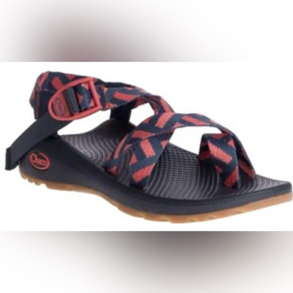 Chaco Fantasia Cycloid red & nvy waterproof sndls WMN 8 hiking Gorpcore - Picture 1 of 10